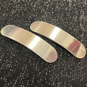 Vintage Sterling Silver Barrettes EUC